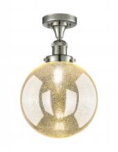 Innovations Lighting 517-1CH-PN-G208-10 - Beacon - 1 Light - 10 inch - Polished Nickel - Semi-Flush Mount