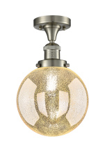 Innovations Lighting 517-1CH-SN-G208-8 - Beacon - 1 Light - 8 inch - Brushed Satin Nickel - Semi-Flush Mount