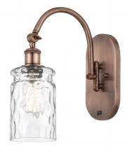 Innovations Lighting 518-1W-AC-G352 - Candor - 1 Light - 5 inch - Antique Copper - Adjustable Swing Arm