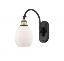 Innovations Lighting 518-1W-BAB-G81 - Eaton - 1 Light - 6 inch - Black Antique Brass - Sconce