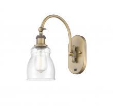 Innovations Lighting 518-1W-BB-G394 - Ellery - 1 Light - 5 inch - Brushed Brass - Sconce