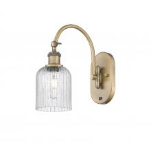 Innovations Lighting 518-1W-BB-G559-5SDY - Bridal Veil - 1 Light - 5 inch - Brushed Brass - Adjustable Swing Arm