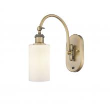 Innovations Lighting 518-1W-BB-G801 - Clymer - 1 Light - 4 inch - Brushed Brass - Adjustable Swing Arm