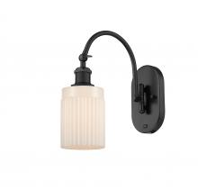 Innovations Lighting 518-1W-BK-G341 - Hadley - 1 Light - 5 inch - Matte Black - Adjustable Swing Arm