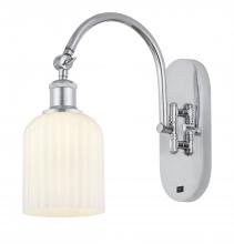 Innovations Lighting 518-1W-PC-G559-5GWH - Bridal Veil - 1 Light - 5 inch - Polished Chrome - Adjustable Swing Arm