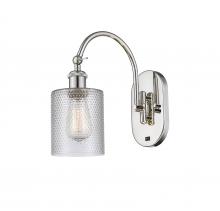 Innovations Lighting 518-1W-PN-G112 - Cobbleskill - 1 Light - 5 inch - Polished Nickel - Adjustable Swing Arm