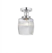Innovations Lighting 616-1F-PC-G302 - Colton - 1 Light - 6 inch - Polished Chrome - Semi-Flush Mount