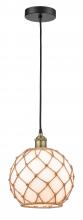 Innovations Lighting 616-1P-BAB-G121-10RB - Edison - 1 Light - 10 inch - Black Antique Brass - Multi Pendant