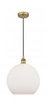 Innovations Lighting 616-1P-BB-G121-12 - Athens - 1 Light - 12 inch - Brushed Brass - Cord hung - Mini Pendant