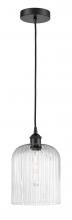 Innovations Lighting 616-1P-BK-G559-8SDY - Bridal Veil - 1 Light - 5 inch - Matte Black - Cord hung - Mini Pendant