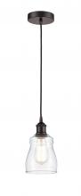 Innovations Lighting 616-1P-OB-G392 - Ellery - 1 Light - 5 inch - Oil Rubbed Bronze - Cord hung - Mini Pendant