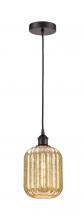 Innovations Lighting 616-1P-OB-G460-7ME - Preston Cylinder - 1 Light - 7 inch - Oil Rubbed Bronze - Cord hung - Mini Pendant