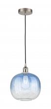 Innovations Lighting 616-1P-SN-G481-10SB - Brookhaven Sphere - 1 Light - 11 inch - Brushed Satin Nickel - Cord hung - Mini Pendant