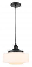 Innovations Lighting 616-1PH-BK-G691-12 - Bridgeton - 1 Light - 12 inch - Matte Black - Mini Pendant