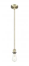 Innovations Lighting 616-1S-AB - Edison - 1 Light - 2 inch - Antique Brass - Cord hung - Mini Pendant