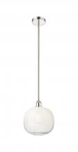 Innovations Lighting 616-1S-PN-G481-10OP - Brookhaven Sphere - 1 Light - 11 inch - Polished Nickel - Stem hung - Mini Pendant
