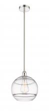 Innovations Lighting 616-1S-PN-G556-12CL - Rochester - 1 Light - 12 inch - Polished Nickel - Stem hung - Mini Pendant
