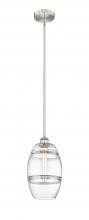 Innovations Lighting 616-1S-SN-G557-8CL - Vaz - 1 Light - 8 inch - Brushed Satin Nickel - Stem hung - Mini Pendant