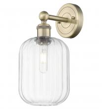 Innovations Lighting 616-1W-AB-G460-7CL - Preston Cylinder - 1 Light - 7 inch - Antique Brass - Sconce