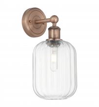 Innovations Lighting 616-1W-AC-G460-7CL - Preston Cylinder - 1 Light - 7 inch - Antique Copper - Sconce