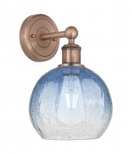 Innovations Lighting 616-1W-AC-G483-8SB - Brookhaven Globe - 1 Light - 8 inch - Antique Copper - Sconce