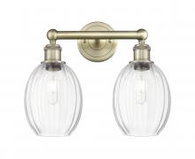 Innovations Lighting 616-2W-AB-G459-6CL - Preston Bulb - 2 Light - 15 inch - Antique Brass - Bath Vanity Light