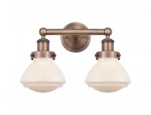 Innovations Lighting 616-2W-AC-G321 - Olean - 2 Light - 16 inch - Antique Copper - Bath Vanity Light