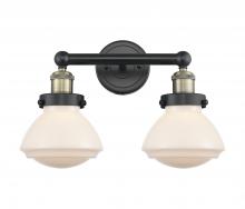Innovations Lighting 616-2W-BAB-G321 - Olean - 2 Light - 16 inch - Black Antique Brass - Bath Vanity Light