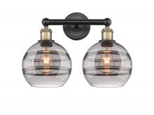 Innovations Lighting 616-2W-BAB-G556-8SM - Rochester - 2 Light - 17 inch - Black Antique Brass - Bath Vanity Light