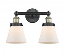 Innovations Lighting 616-2W-BAB-G61 - Cone - 2 Light - 15 inch - Black Antique Brass - Bath Vanity Light