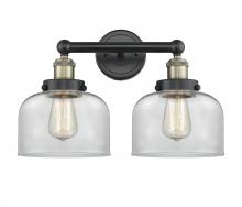 Innovations Lighting 616-2W-BAB-G72 - Bell - 2 Light - 17 inch - Black Antique Brass - Bath Vanity Light