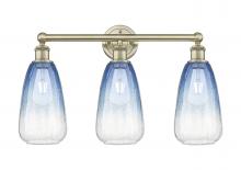 Innovations Lighting 616-3W-AB-G480-6SB - Brookhaven Almond - 3 Light - 24 inch - Antique Brass - Bath Vanity Light