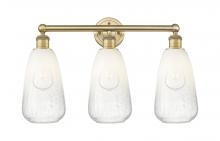 Innovations Lighting 616-3W-BB-G480-6OP - Brookhaven Almond - 3 Light - 24 inch - Brushed Brass - Bath Vanity Light