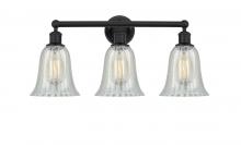 Innovations Lighting 616-3W-BK-G2811 - Hanover - 3 Light - 24 inch - Matte Black - Bath Vanity Light