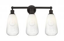 Innovations Lighting 616-3W-OB-G480-6OP - Brookhaven Almond - 3 Light - 24 inch - Oil Rubbed Bronze - Bath Vanity Light