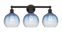 Innovations Lighting 616-3W-OB-G483-8SB - Brookhaven Globe - 3 Light - 26 inch - Oil Rubbed Bronze - Bath Vanity Light