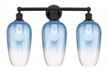 Innovations Lighting 616-3W-OB-G484-7SB - Brookhaven Flute - 3 Light - 25 inch - Oil Rubbed Bronze - Bath Vanity Light