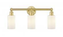 Innovations Lighting 616-3W-SG-G801 - Clymer - 3 Light - 22 inch - Satin Gold - Bath Vanity Light