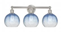 Innovations Lighting 616-3W-SN-G483-8SB - Brookhaven Globe - 3 Light - 26 inch - Brushed Satin Nickel - Bath Vanity Light