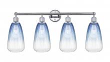 Innovations Lighting 616-4W-PC-G480-6SB - Brookhaven Almond - 4 Light - 33 inch - Polished Chrome - Bath Vanity Light