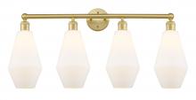 Innovations Lighting 616-4W-SG-G651-7 - Cindyrella - 4 Light - 34 inch - Satin Gold - Bath Vanity Light
