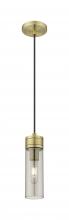 Innovations Lighting 617-1P-AB-G617-8SM - Boreas - 1 Light - 3 inch - Antique Brass - Cord Hung - Mini Pendant