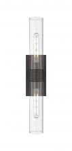 Innovations Lighting 617-2W-OB-G617-11CL - Boreas - 2 Light - 24 inch - Oil Rubbed Bronze - Bath Vanity Light