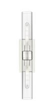 Innovations Lighting 617-2W-PN-G617-11CL - Boreas - 2 Light - 24 inch - Polished Nickel - Bath Vanity Light