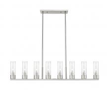 Innovations Lighting 617-8I-SN-G617-8SDY - Boreas - 8 Light - 48 inch - Satin Nickel - Linear Pendant