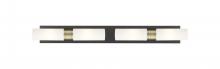 Innovations Lighting 617S-4W-BAB-G617-8SWH - Boreas - 4 Light - 39 inch - Black Antique Brass - Bath Vanity Light