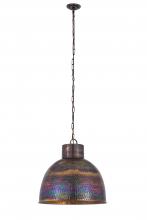 Innovations Lighting 650-3P-BC-20 - Charita - 3 Light - 20 inch - Burnt Copper - Cord hung - Pendant