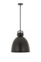Innovations Lighting 712-1S-BK-M712-14BK - Newton Bell Pendant