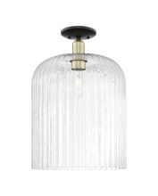Innovations Lighting 716-1C-BAB-G559-12CL - Bridal Veil - 1 Light - 12 inch - Black Antique Brass - Semi-Flush Mount