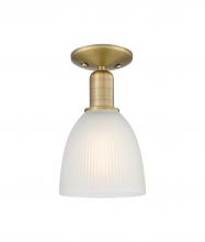 Innovations Lighting 716-1C-BB-G381 - Castile - 1 Light - 6 inch - Brushed Brass - Semi-Flush Mount